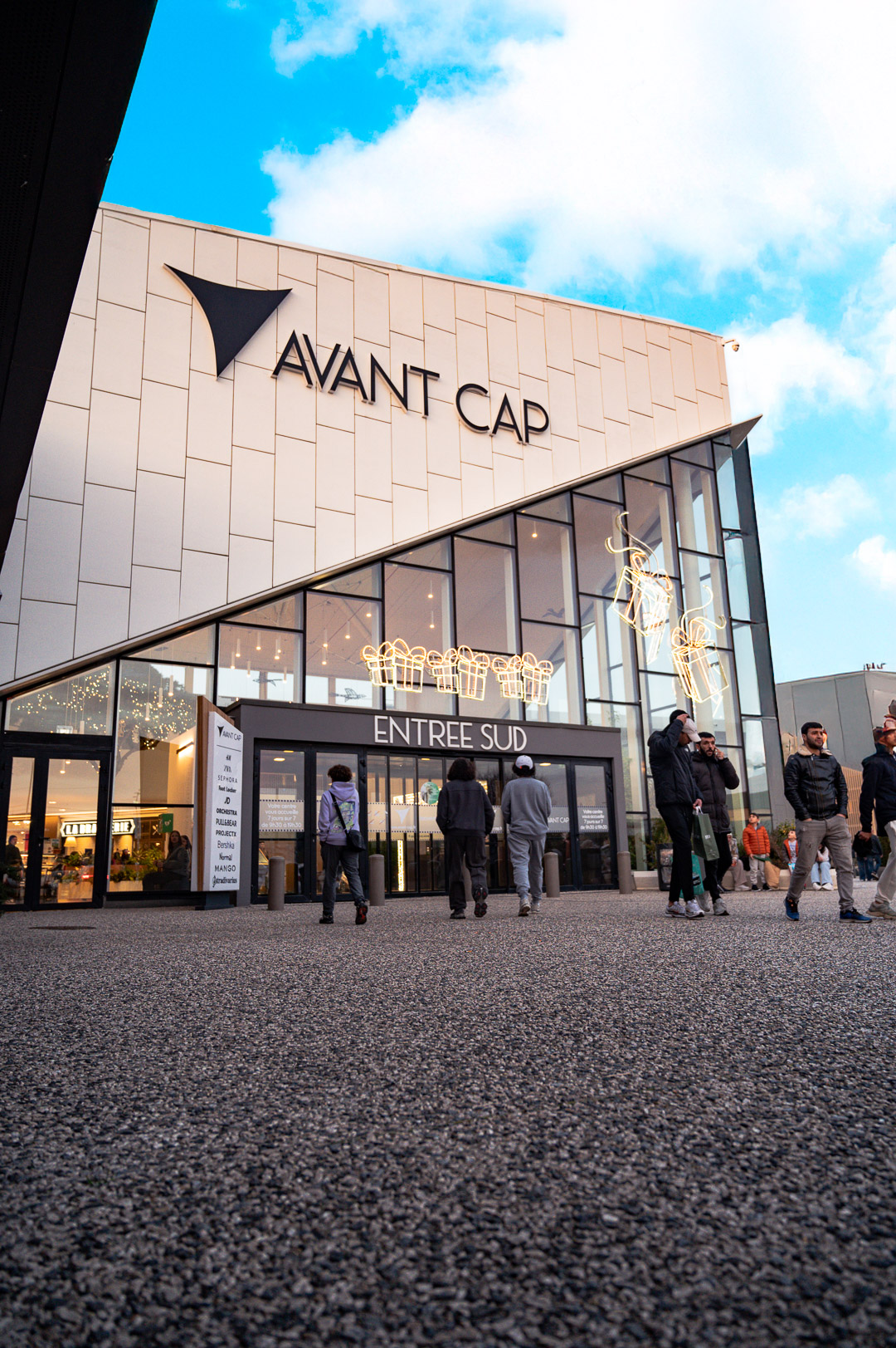 Avant cap devanture
